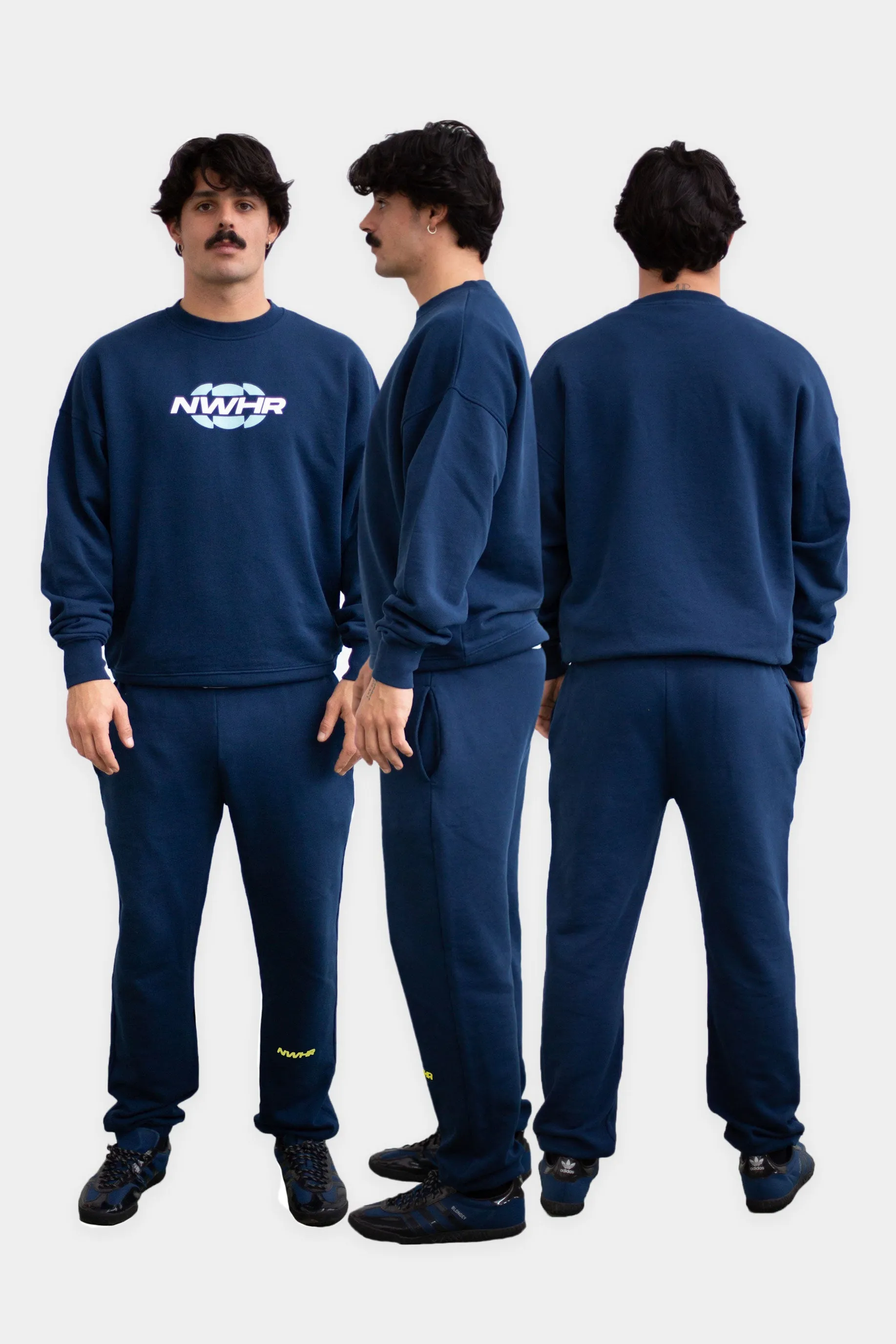 Pantalón soft navy