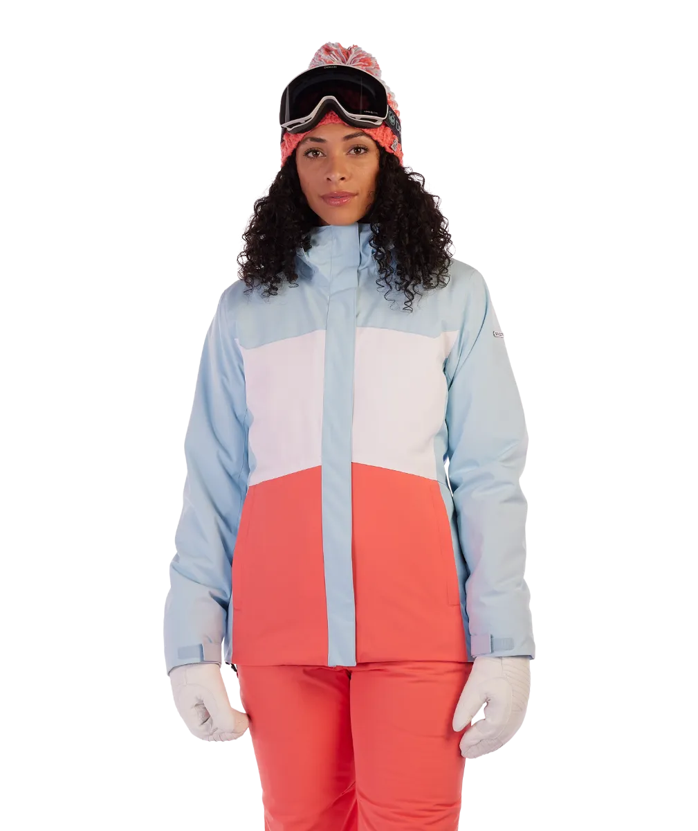 Parka Outdoor Mujer Spyder Paradise Celeste