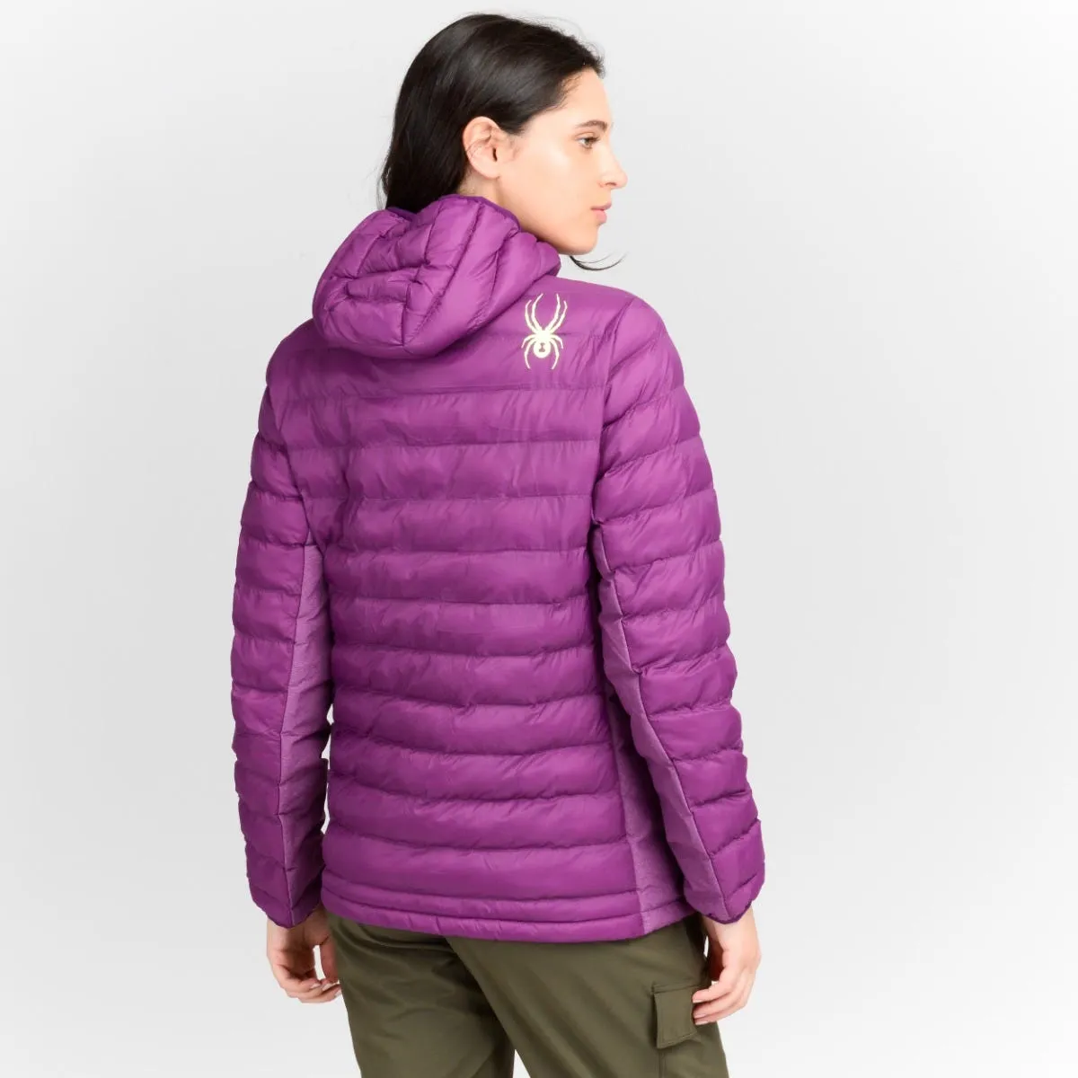 Parka Outdoor Mujer Spyder Speed Fleace Morada