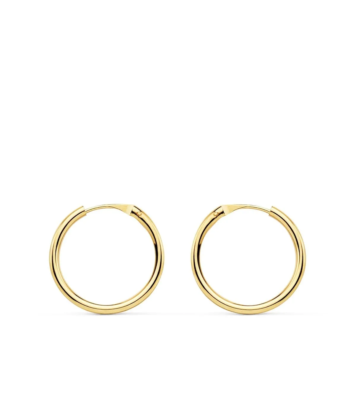 Pendientes Aros Morgana Oro 18K 16mm