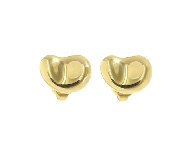 Pendientes de frijol de oro amarillo de 18K Tiffany & Co. 