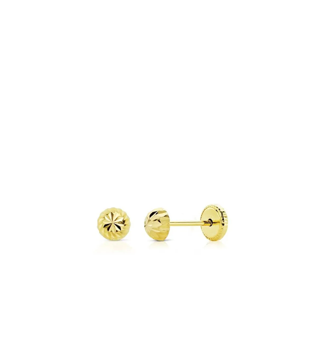 Pendientes oro amarillo Annunzia 4 mm 18 Ktes