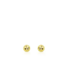 Pendientes oro amarillo Annunzia 4 mm 18 Ktes