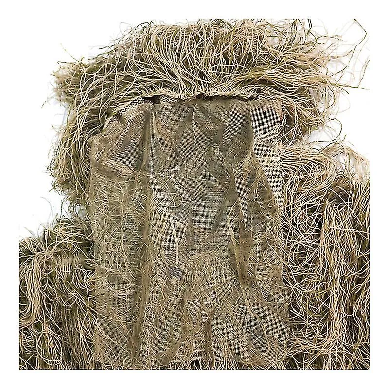 Photography Withered Grass Clothes Hunting Cloak Ghillie Suit Ghillie Clothes Camouflage Hunting Outdoor Jungle Hunting Poncho