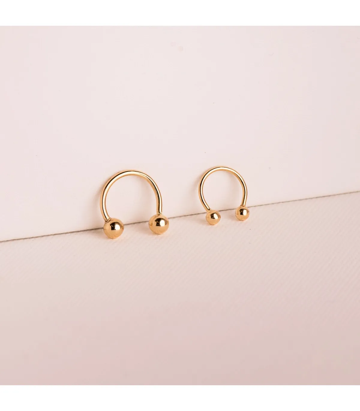 Piercing Septum Bolitas Oro 18K