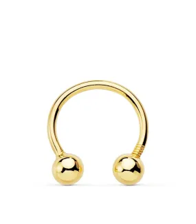 Piercing Septum Bolitas Oro 18K