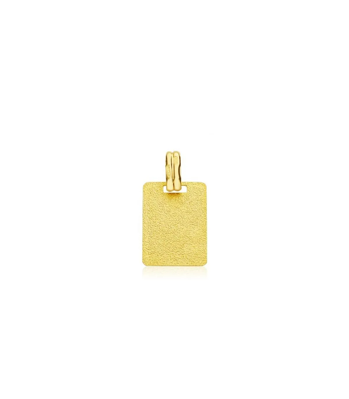 Placa RH Oro Amarillo 18K 16mm