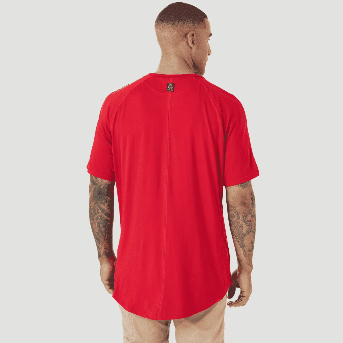 Polera Outdoor Hombre ATG by Wrangler SS Performance Roja