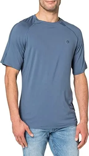 POLERA OUTDOOR HOMBRE ATG SS PERFORMANCE AZUL