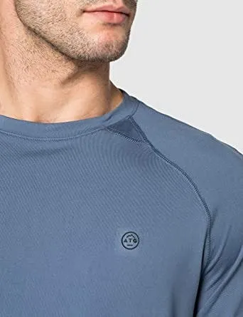 POLERA OUTDOOR HOMBRE ATG SS PERFORMANCE AZUL