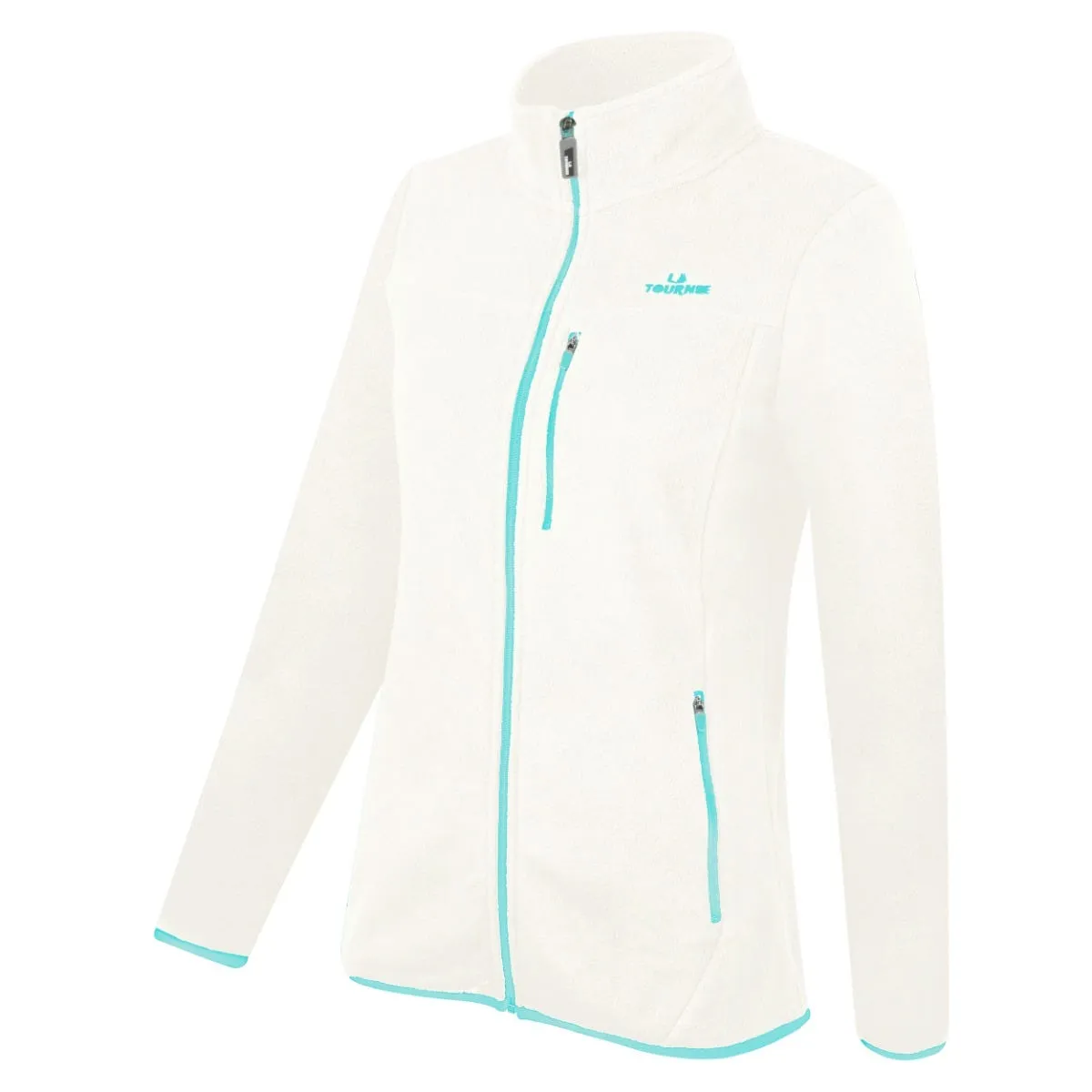 Polerón Polar Outdoor Mujer La Tournee Blanco