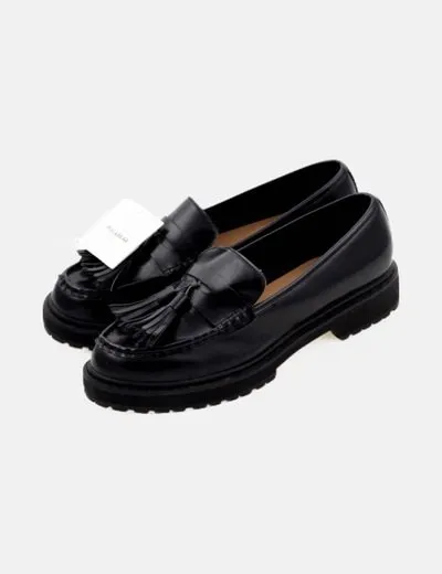 Pull&Bear Mocasín negro básico