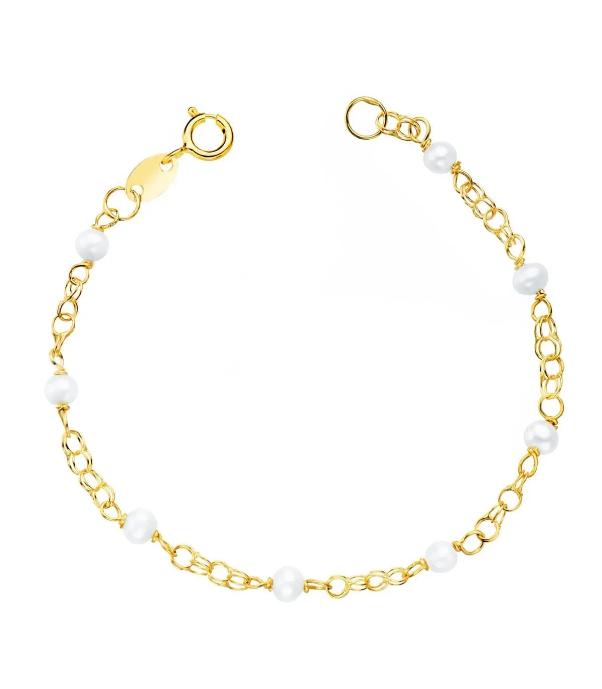 Pulsera Martina Perla Húngara Oro 18K