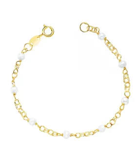 Pulsera Martina Perla Húngara Oro 18K