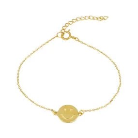 Pulsera Smiley Oro