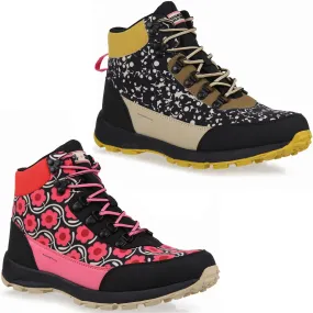 Regata Mujer Orla Kiely Estampado Mid Rise Outdoor Hiking Trekking Walking Boots