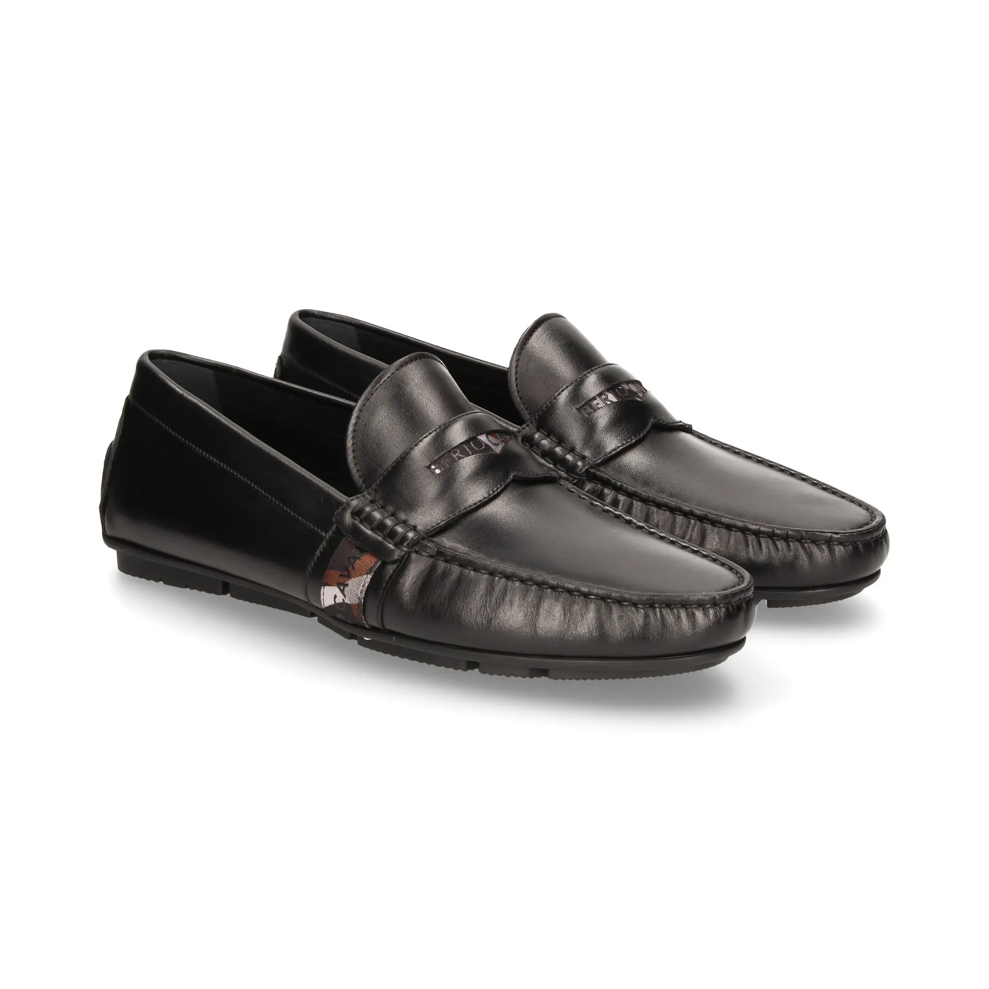 ROBERTO CAVALLI Mocasines de Hombre NEGRO