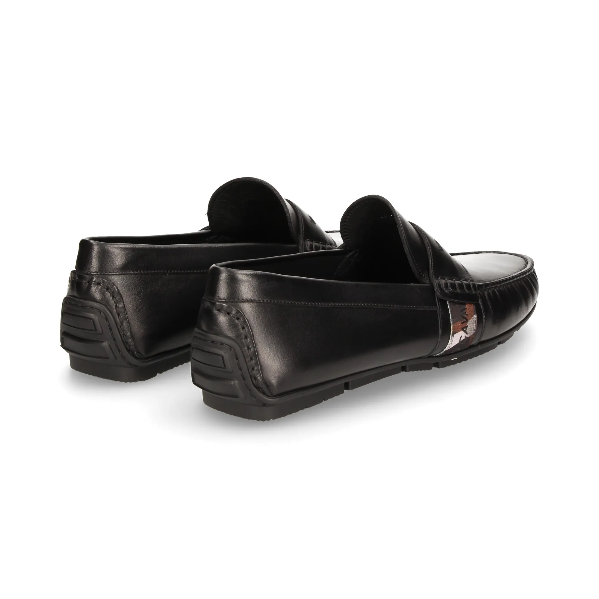 ROBERTO CAVALLI Mocasines de Hombre NEGRO