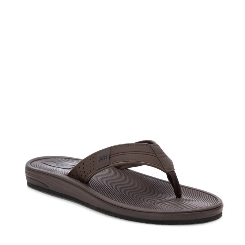 Sandalia de hombre XTI 143347 Marron