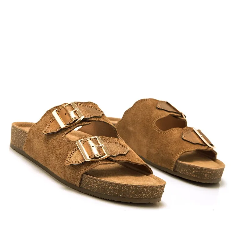 Sandalias Casual de Mujer MTNG LIN Marron 57338