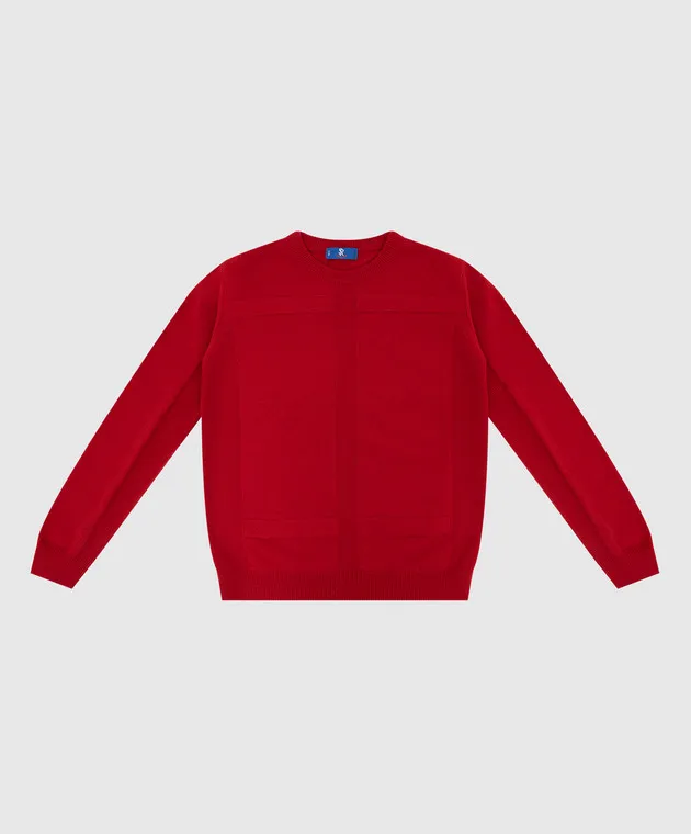 Stefano Ricci Children's red cashmere sweater