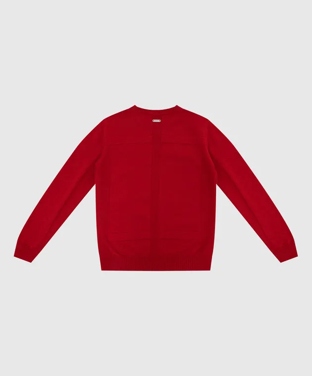 Stefano Ricci Children's red cashmere sweater