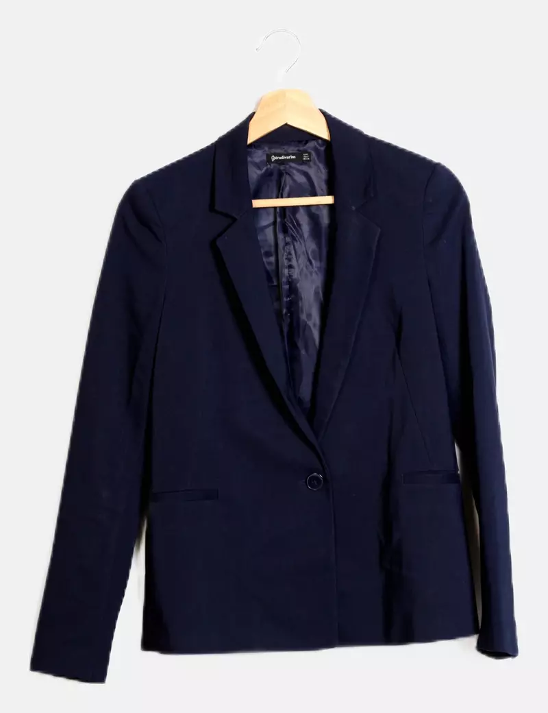 Stradivarius Blazer casual azul