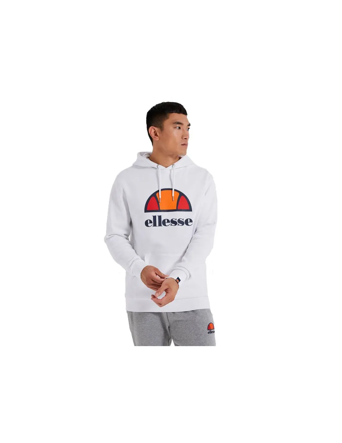 Sudadera Ellesse Dahryl OH Hoody Hombre White