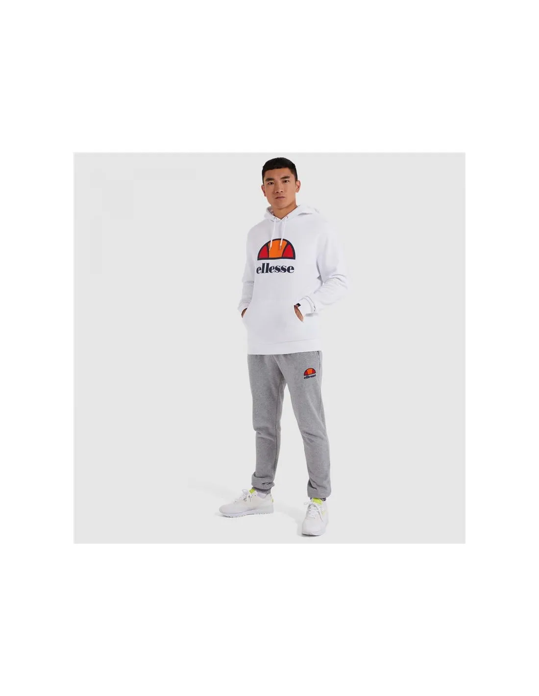 Sudadera Ellesse Dahryl OH Hoody Hombre White