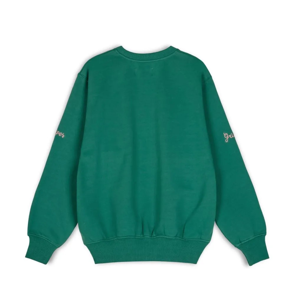 Sudadera Unisex Grimey "SNIPES X GRIMEY TRUE ROOTS" Crewneck - Green | Fall 22