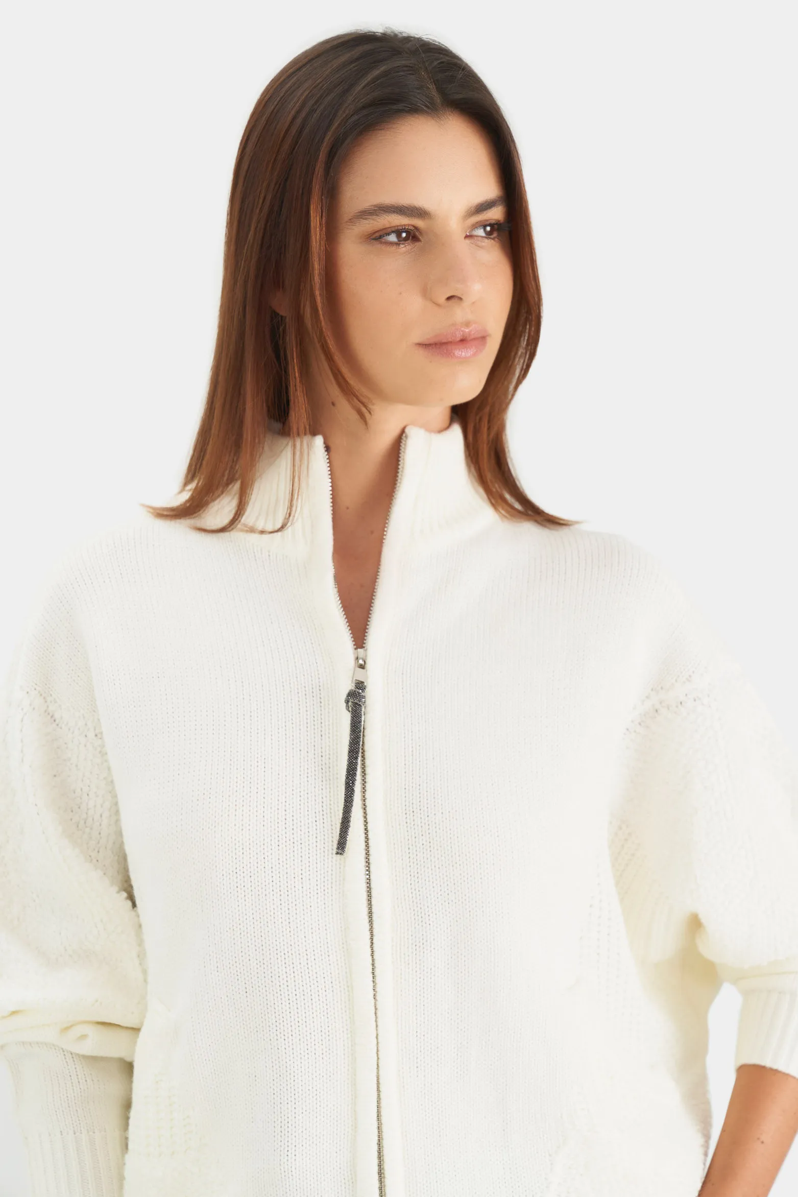 Sweater amanita tejido para mujer silueta oversized