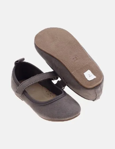 Tex Parisina gris velcro