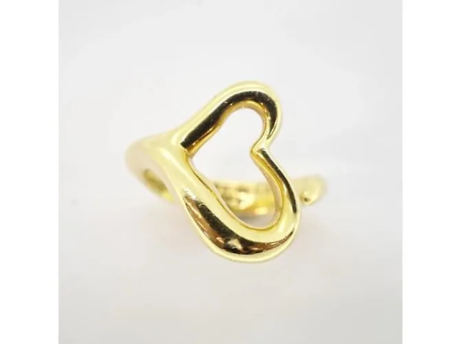 Tiffany & Co Anillo de oro amarillo K18YG Tiffany Heart 