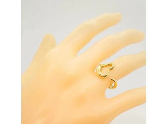 Tiffany & Co Anillo de oro amarillo K18YG Tiffany Heart 