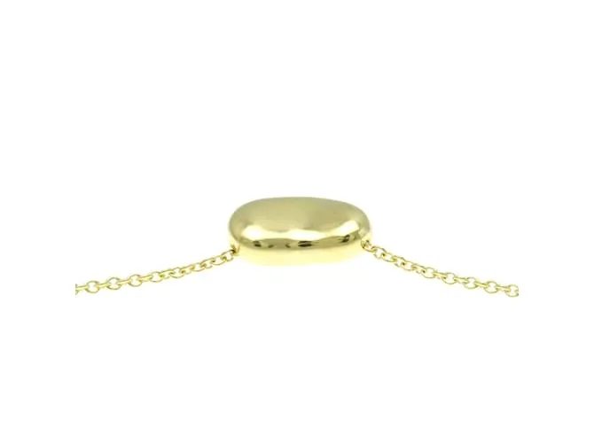 Tiffany & Co Collar colgante Tiffany Bean en oro amarillo Dorado 