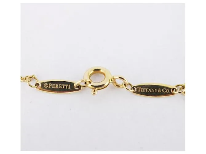 Tiffany & Co Collar Tiffany con diamante en oro amarillo 