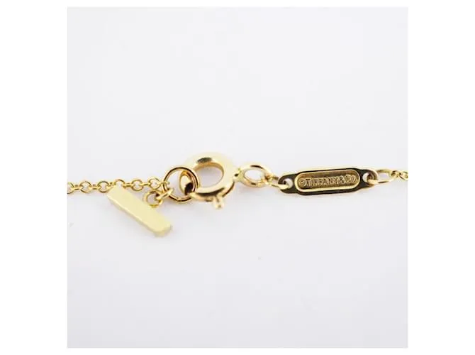 Tiffany & Co Collar Tiffany T Smile Large en oro amarillo de 18K 