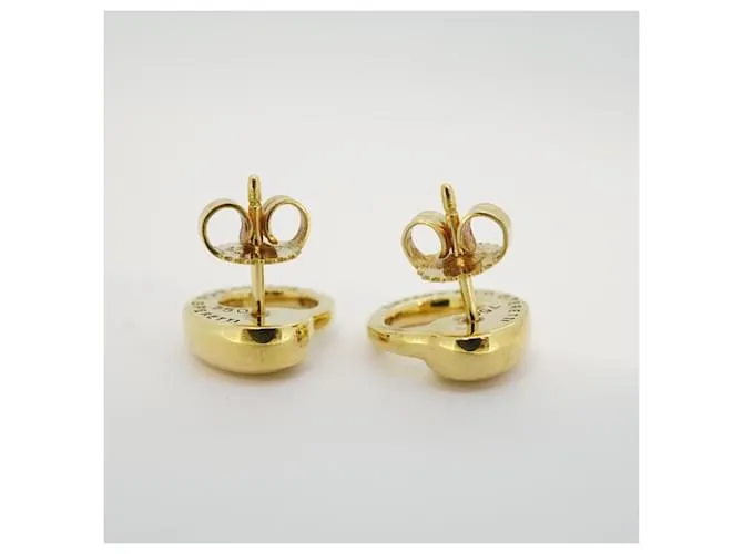 Tiffany & Co Pendientes de oro amarillo K18YG Tiffany Eternal 