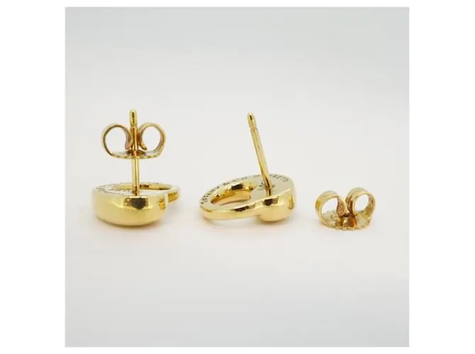 Tiffany & Co Pendientes de oro amarillo K18YG Tiffany Eternal 