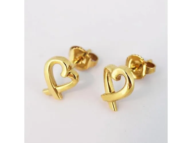 Tiffany & Co Pendientes de oro amarillo Tiffany 