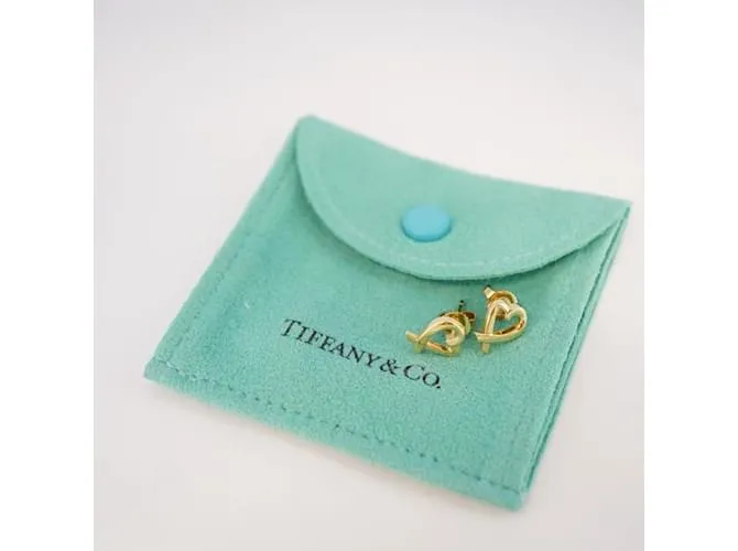 Tiffany & Co Pendientes de oro amarillo Tiffany 