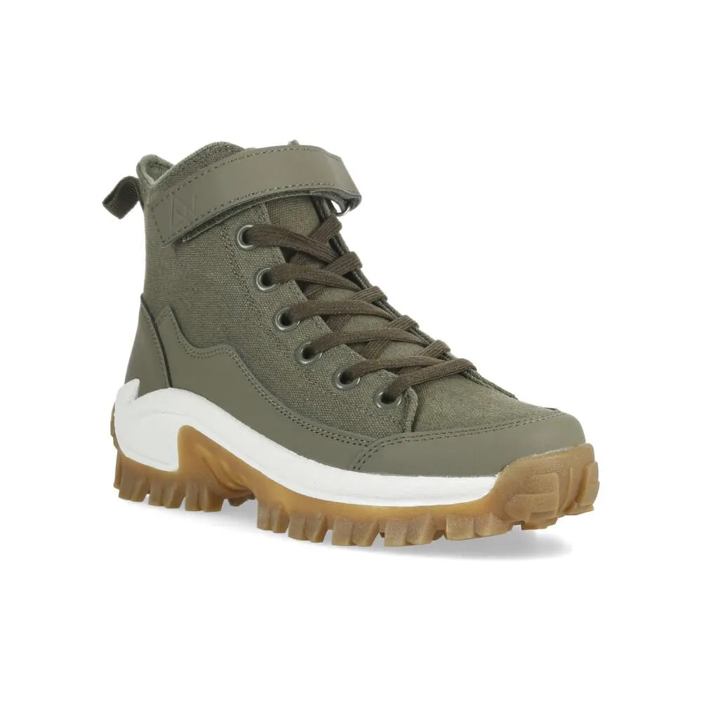 Zapatilla Outdoor Mujer Wetland Verde Militar