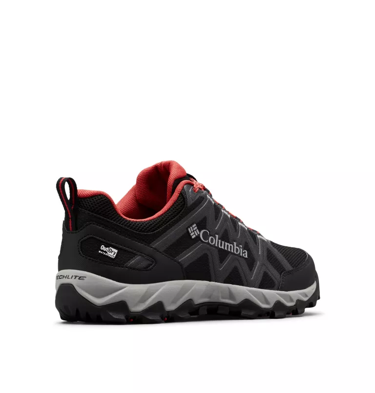 Zapatillas COLUMBIA senderismo montaña Peakfreak X2 con OutDry™ para mujer Black, Daredevil Ref. 1865201010 negras