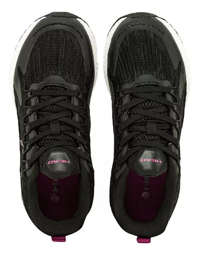 Zapatillas Head Misisipi Negra Running 1248901 Ahora 6 Empo