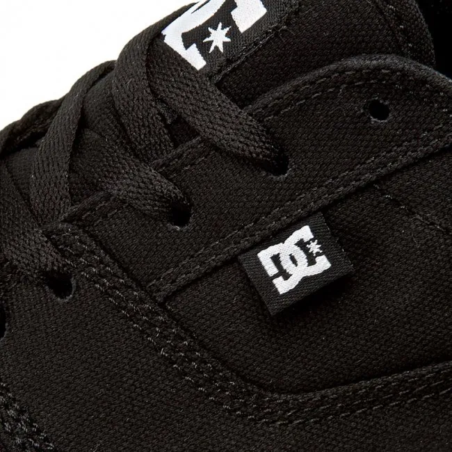 Zapatillas malla y ante DC SHOES para hombre HEATHROW BLACK/WHITE (bkw) Ref. ADYS700071  Negra y blanca