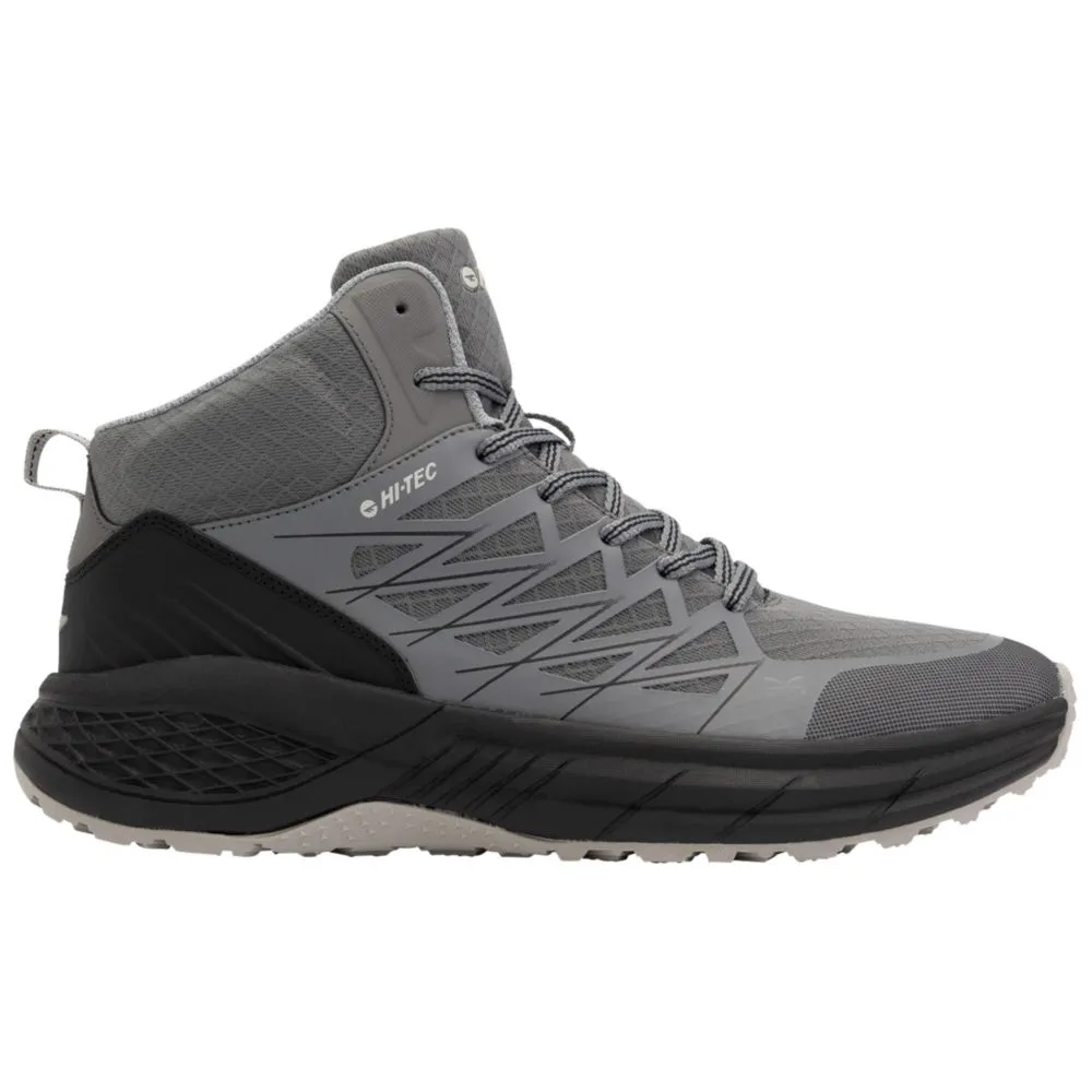 Zapatillas Outdoor Para Hombre Hi-Tec Gris Sintetico