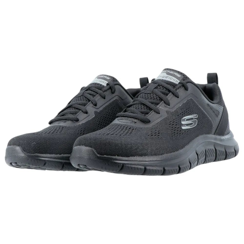 ZAPATILLAS SKECHERS TRACK BROADER NEGRO NEGRO 232698-BBK HOMBRE