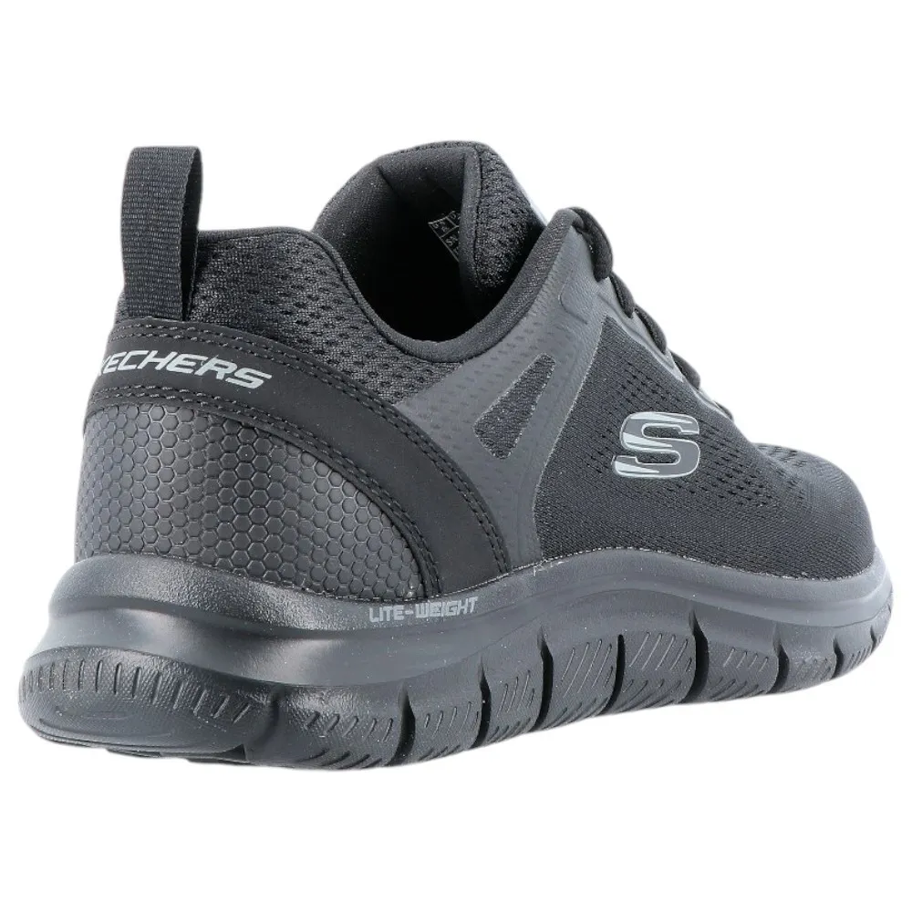 ZAPATILLAS SKECHERS TRACK BROADER NEGRO NEGRO 232698-BBK HOMBRE