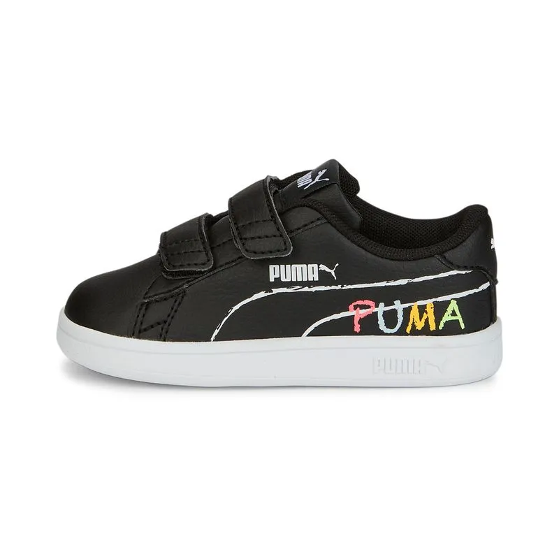 Zapatillas Urbanas Bebe Puma Smash V2 Home School