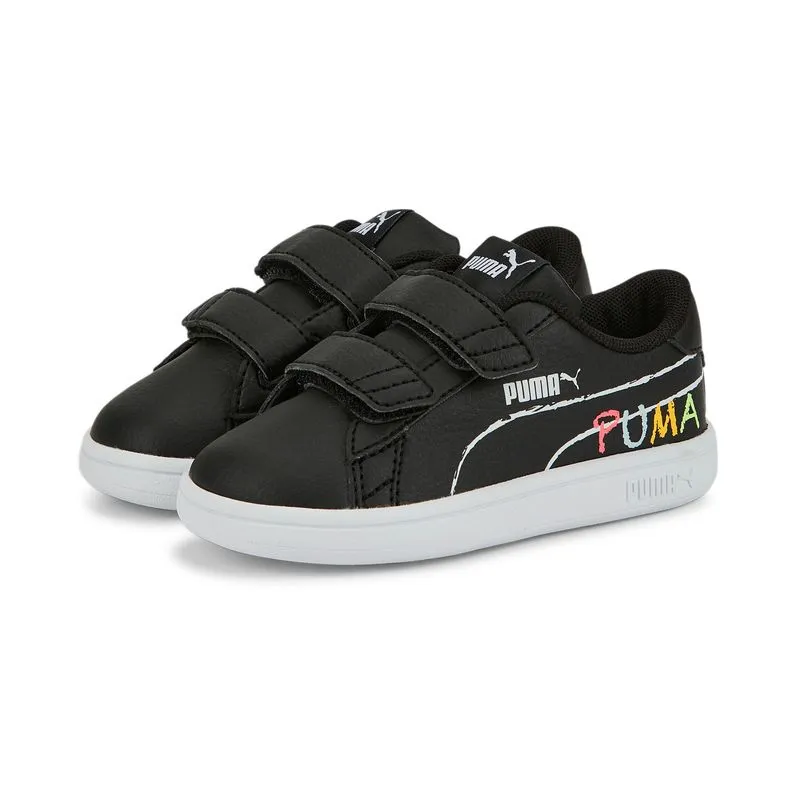 Zapatillas Urbanas Bebe Puma Smash V2 Home School